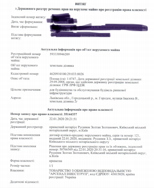 Против группы компаний T.B. Fruit открыто уголовное производство